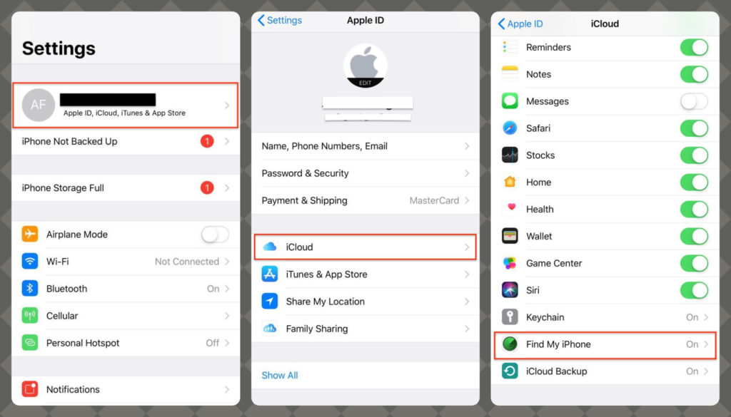 Find My Iphone Icloud Activation Lock Status Kesilhomes