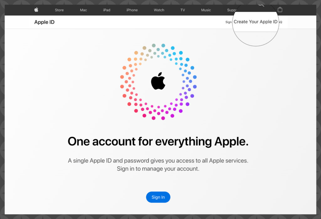 How to create Your Apple ID on the Web - IMEICheck.co