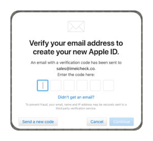 How to Create Your Apple ID on the Web - IMEICheck.co