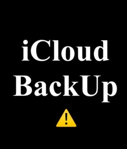 iCloud backup