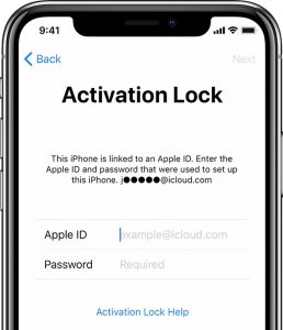 iCloud Lock