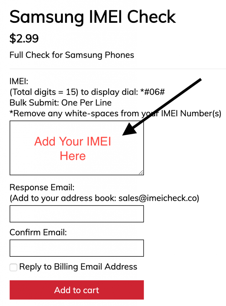 Samsung IMEI Check 