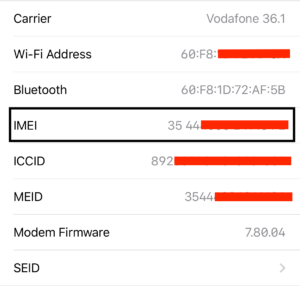 can you find apple id with imei