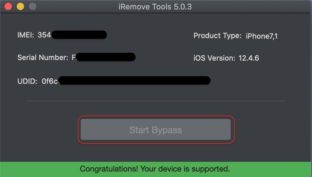 iCloud bypass 